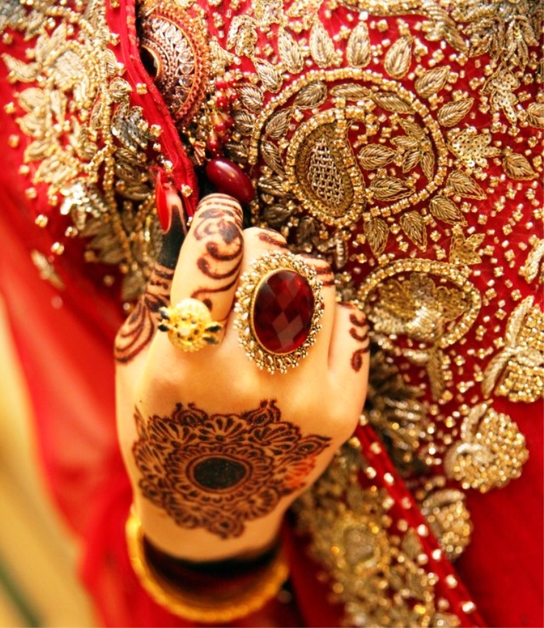 Indian Henna Wedding Ring