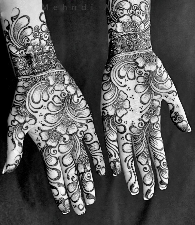 Indo Arabic Mehndi Designs for Hands