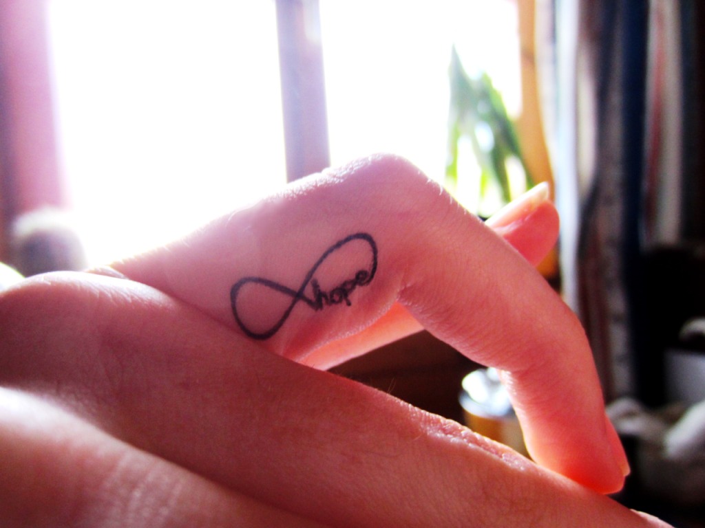 Infinity Finger Tattoo Tumblr