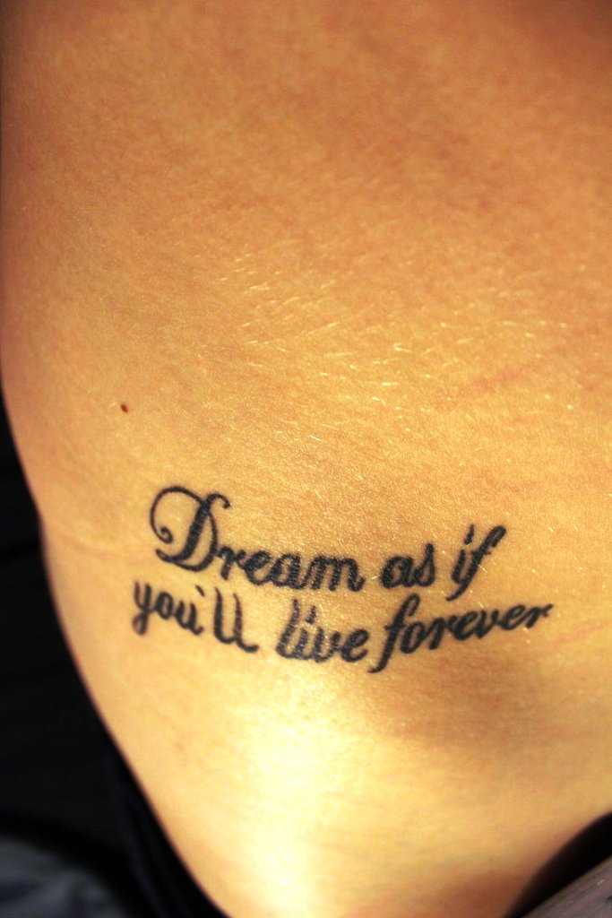 Inspirational Quotes Tattoo Ideas