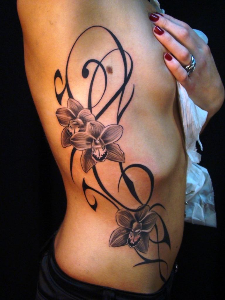 Lily Flower Tattoos Women
