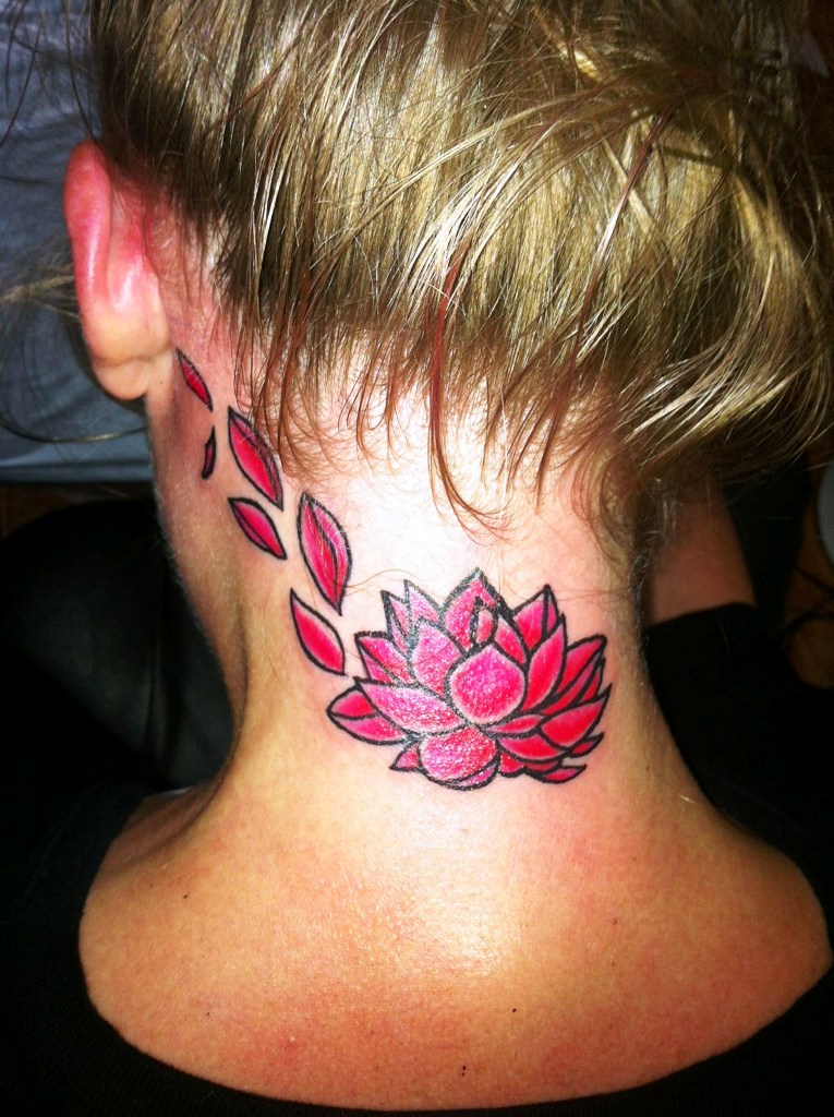 Lotus Flower Tattoos for Women