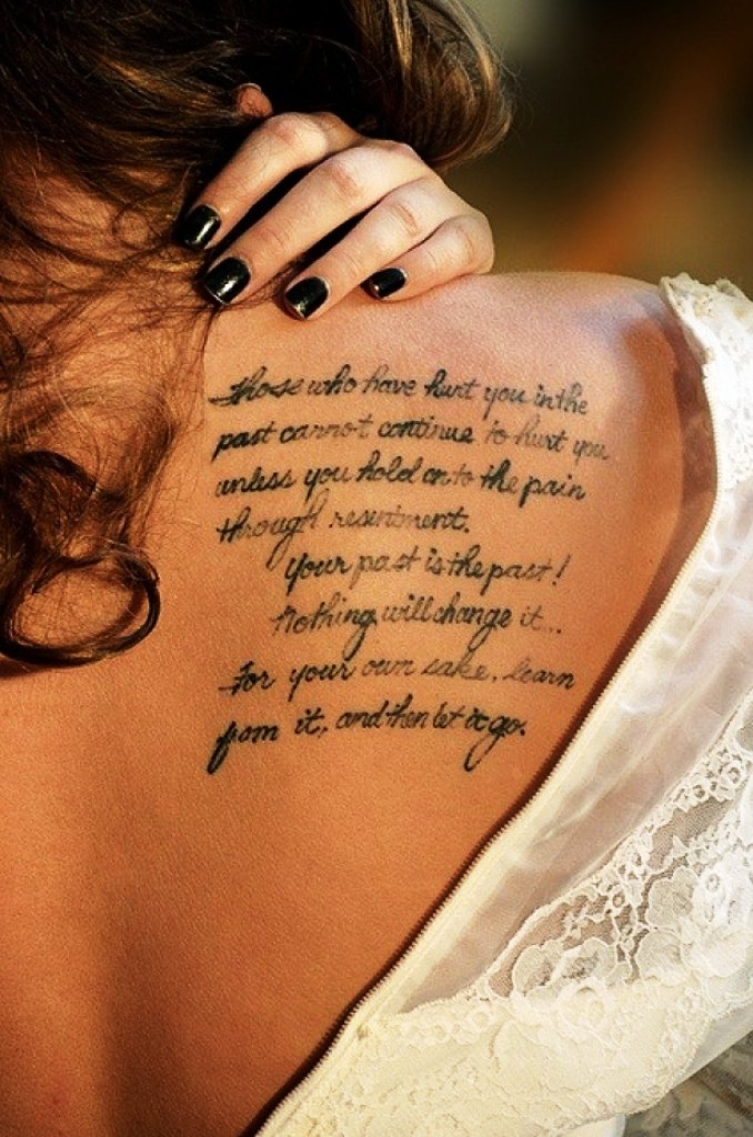 Love Quote Tattoos for Women