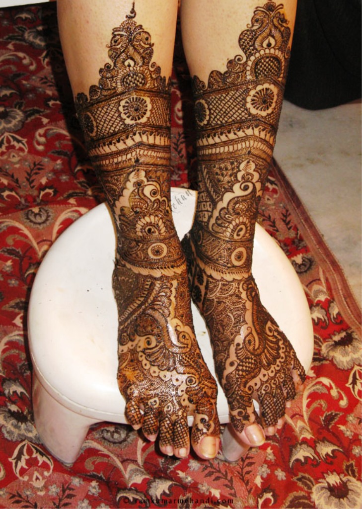 Mehandi Designs Feet