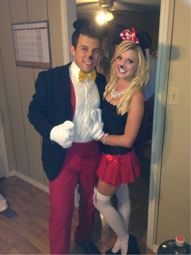 Mickey and Minnie Halloween Costume