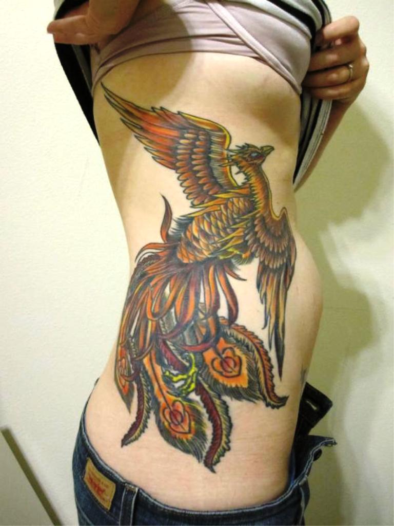 10 Amazing Phoenix Tattoos Designs and Ideas To This Season - Flawssy
