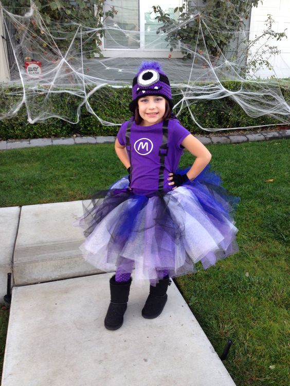 Purple Minion Halloween Costume