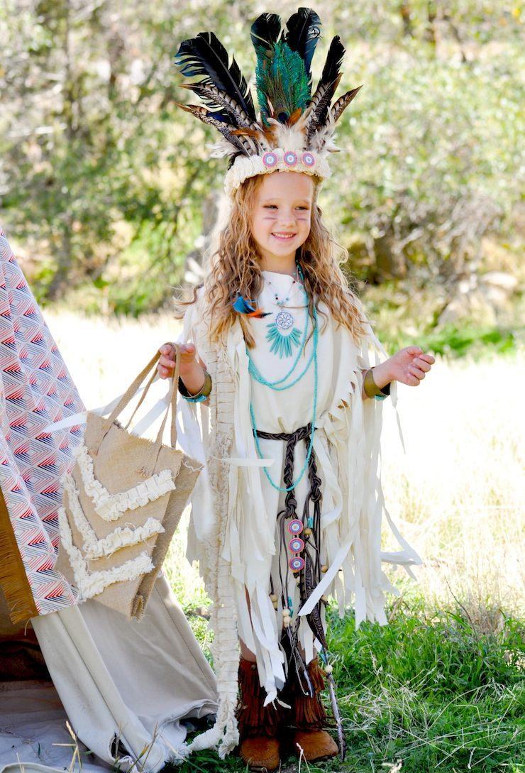 Sacagawea indian halloween costume