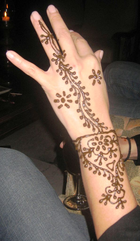 Simple Henna Designs Kids