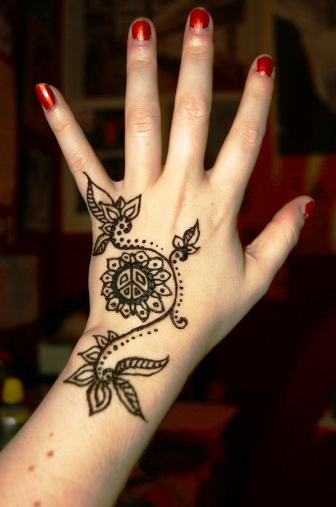 Simple Henna Designs for Kids