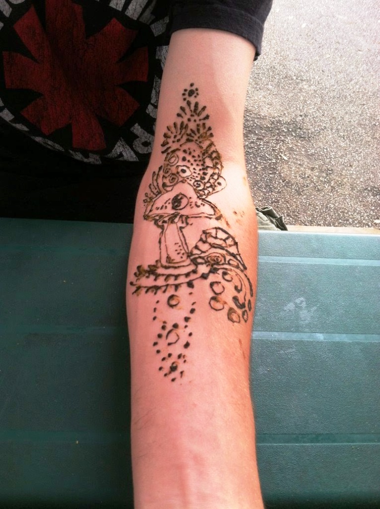 Simple Henna Tattoo Designs Forearm