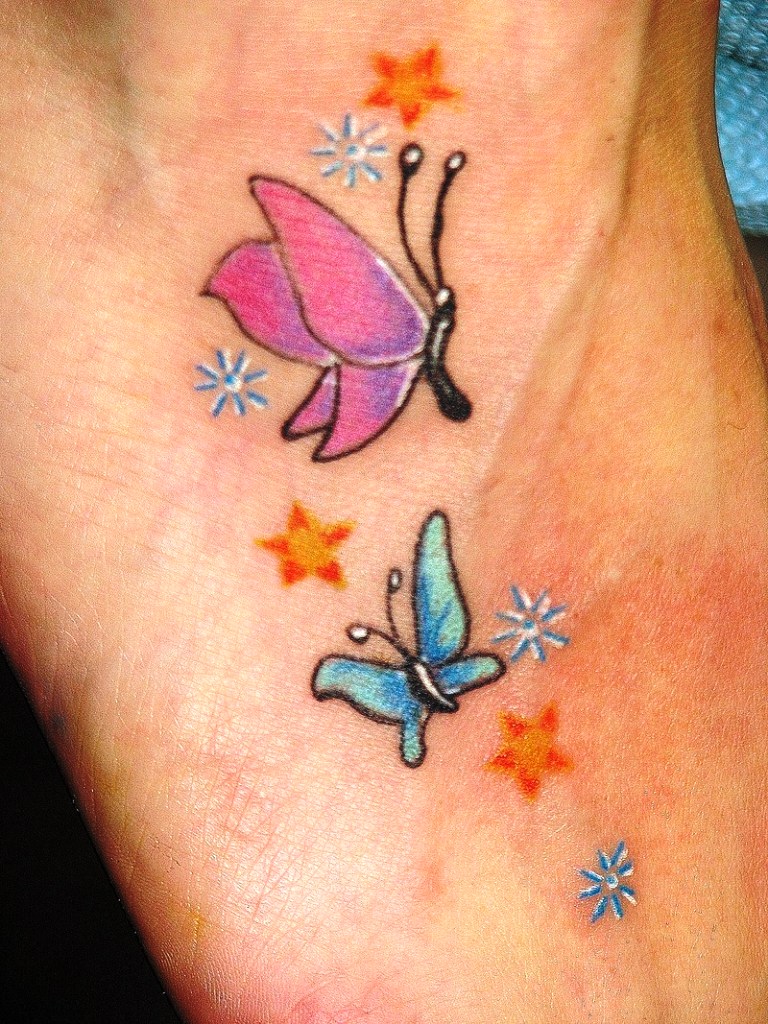 Small Butterfly Tattoo Designs.