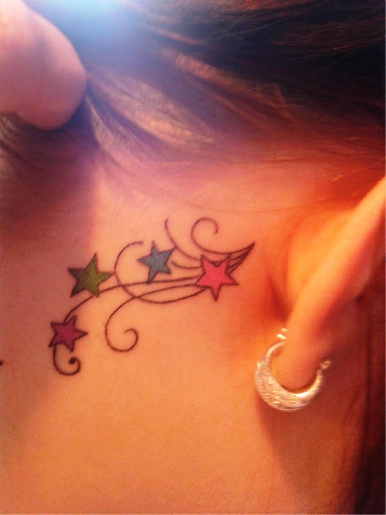 Star Tattoos Behind Ear Meaning