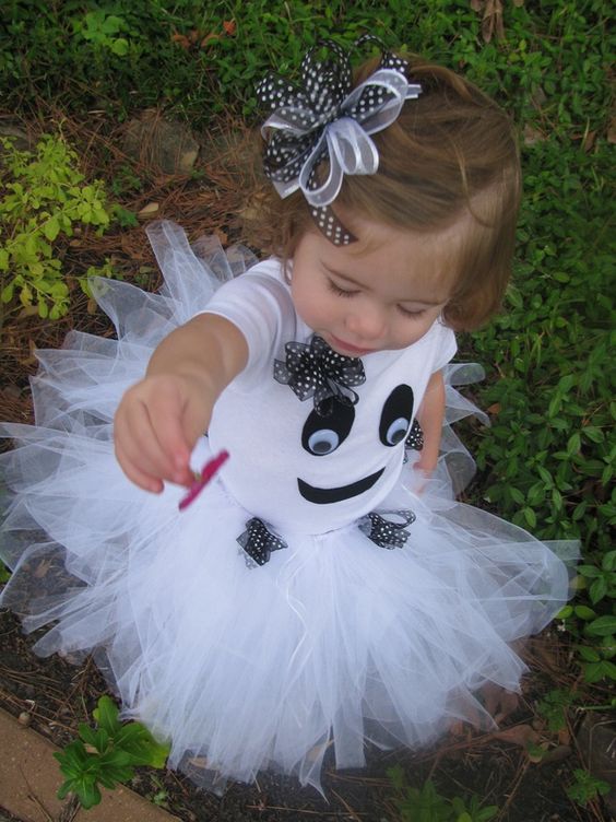 Toddler Girl Ghost Costume