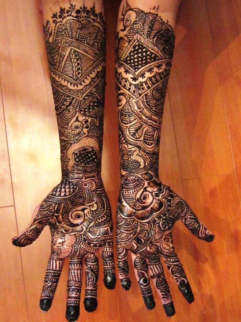 Traditional Henna Designs.