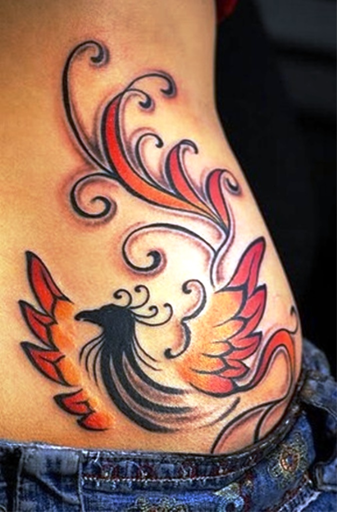 tattoo tattoos hip tribal phoenix flawssy amazing