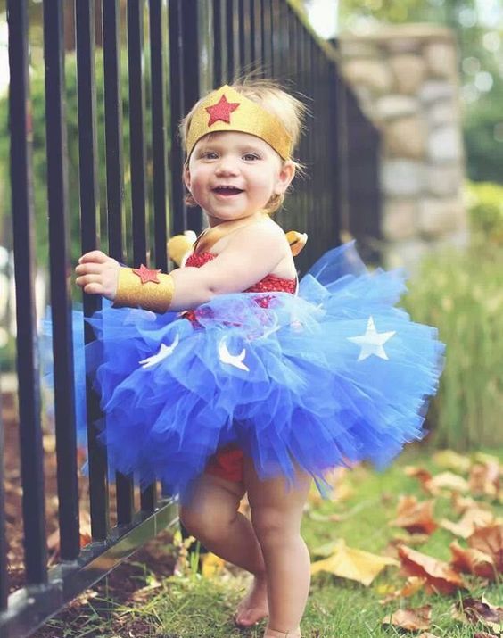Wonder Woman Tutu Costume Baby