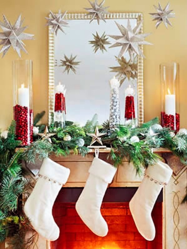 christmas-mantle-decorating-ideas-candles