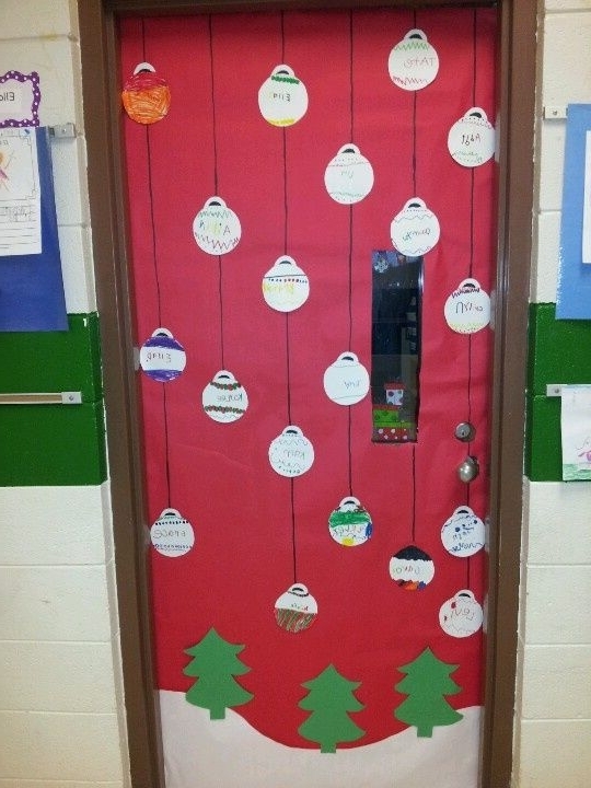 Christmas Classroom Door Decoration Pictures Classroom Door - Best Template Collection