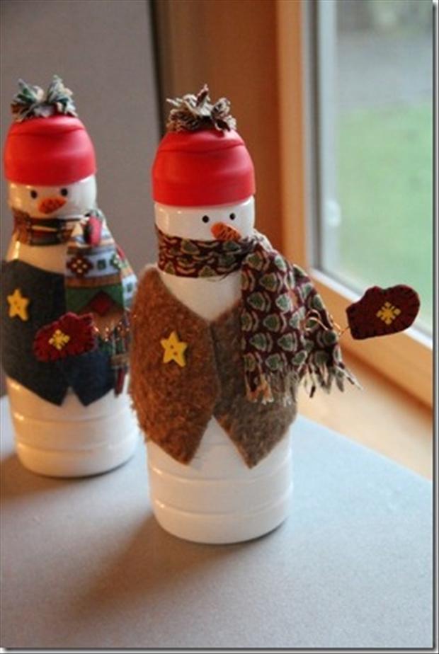 coffee-creamer-bottle-snowman-craft