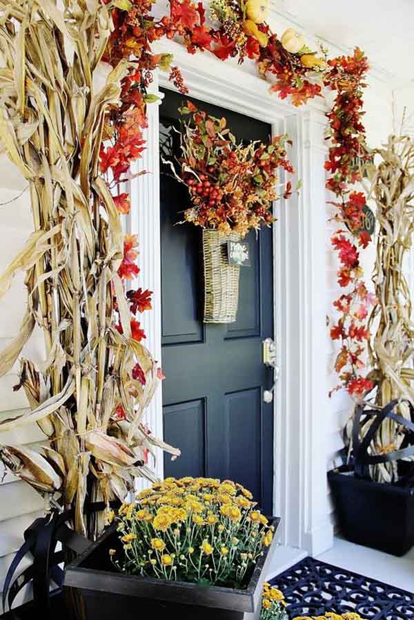 front-door-fall-decorating-ideas