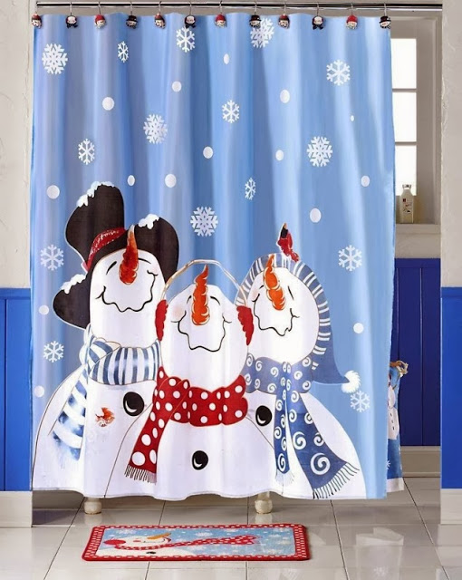 frosty-friends-shower-curtain