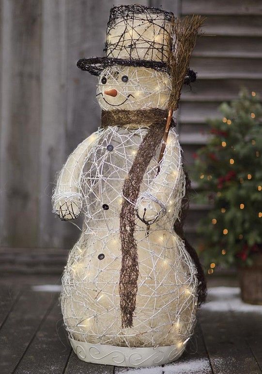outdoor-christmas-decorations-snowman