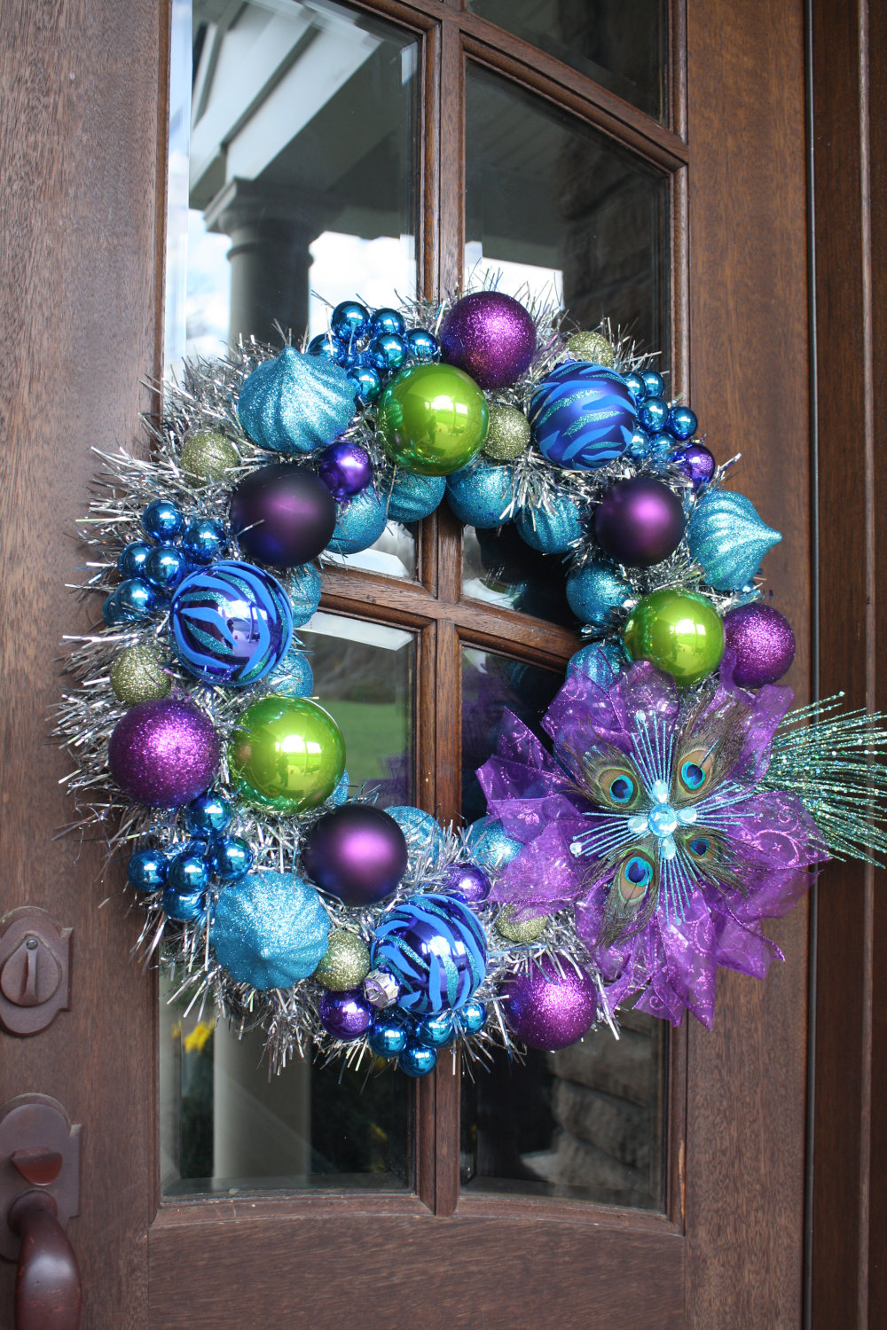 peacock-christmas-wreath