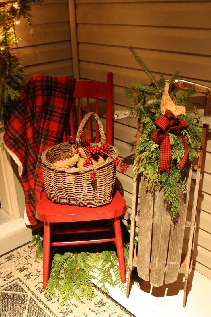 rustic-front-porch-christmas-decorating-ideas
