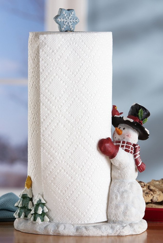 snowman-paper-towel-holder-for-christmas-634x940