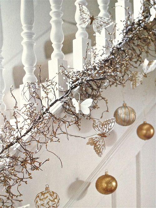 white-and-gold-christmas-decorations-ideas