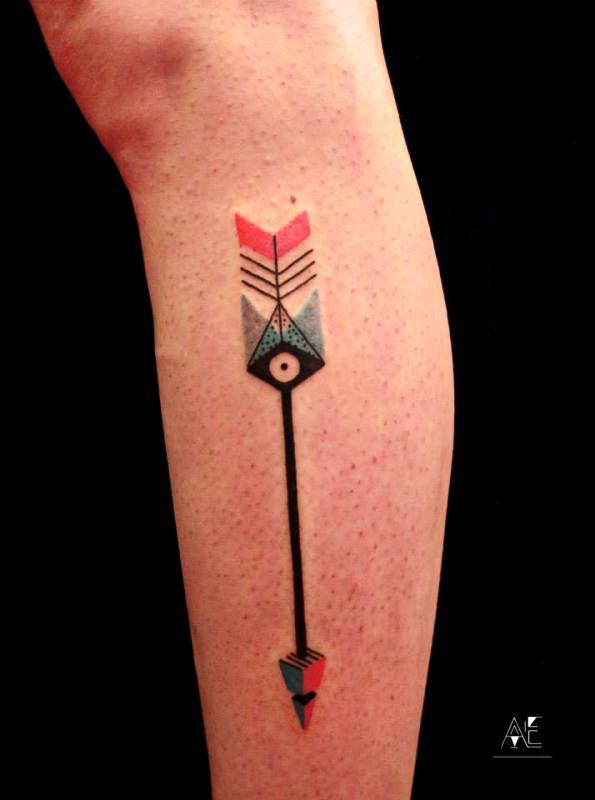 abstract-arrow-tattoo-design