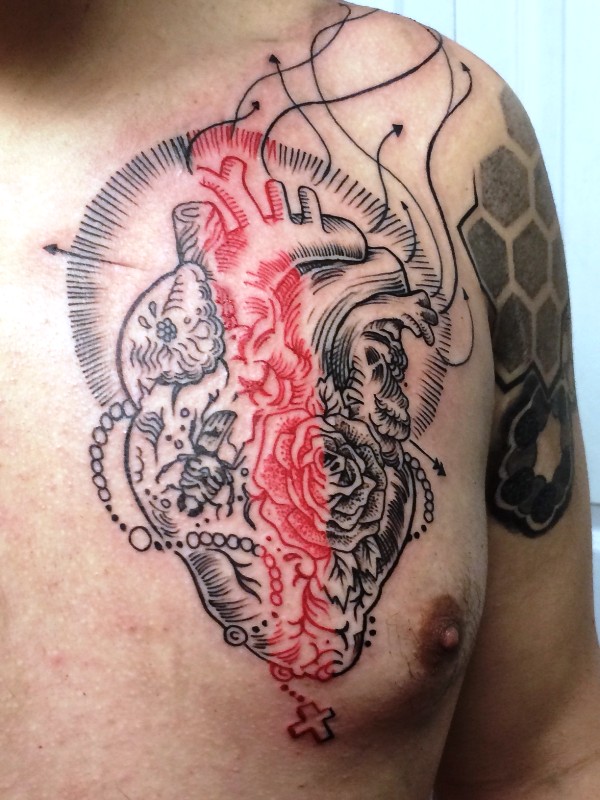 abstract-heart-tattoo