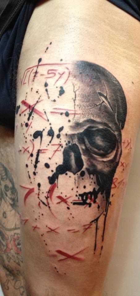 abstract-skull-tattoo-designs