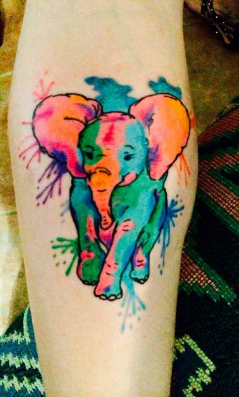 abstract-watercolor-elephant-tattoo