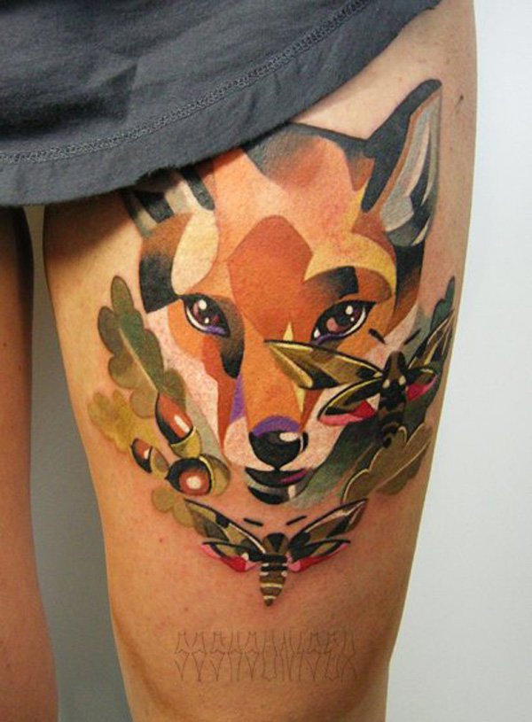 amazing-fox-tattoo