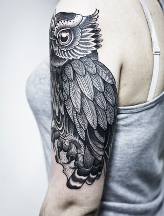 black-owl-tattoo