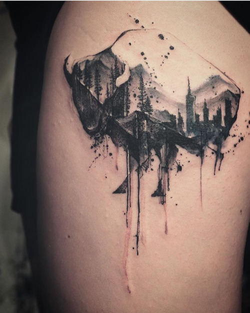 black-and-grey-watercolor-tattoo