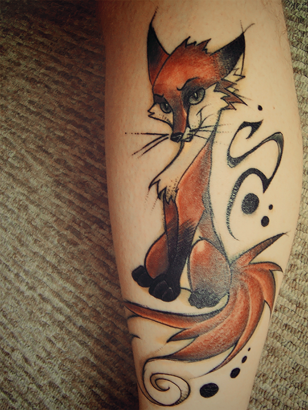 cartoon-fox-tattoo-designs