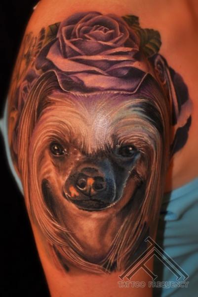 chinese-crested-dog-tattoo