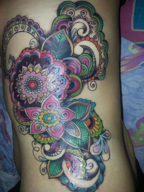 colorful-paisley-tattoo