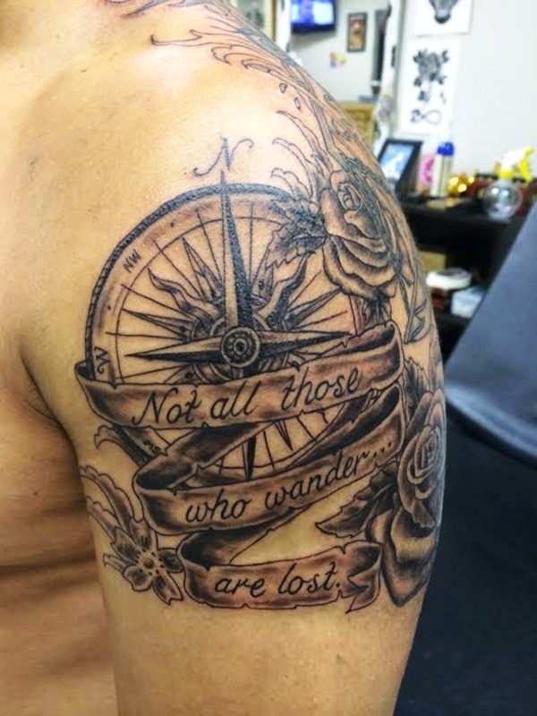 compass-and-pocket-watch-tattoo