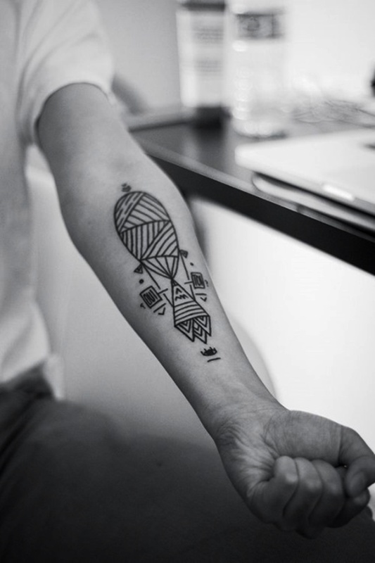 cool-geometric-tattoos-black