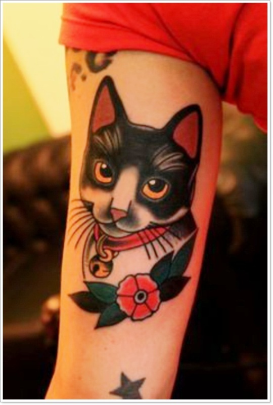 cute-cat-hand-tattoos