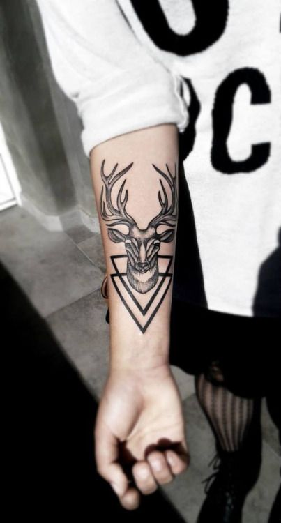 deer-leg-tattoos-for-men-small