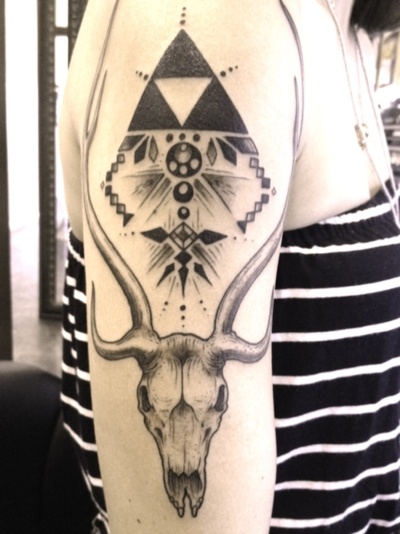 deer-skull-tattoo
