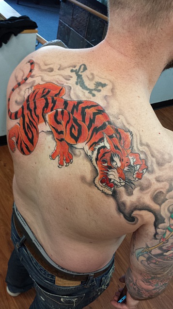 detroit-tigers-skull-tattoos