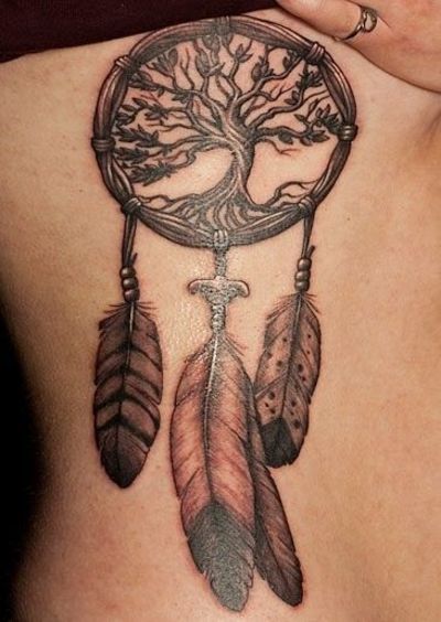 dream-catcher-tree-tattoo-designs