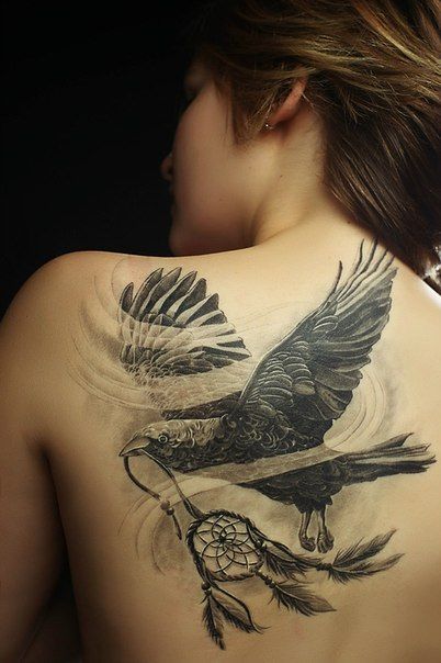 eagle-dream-catcher-tattoo-design
