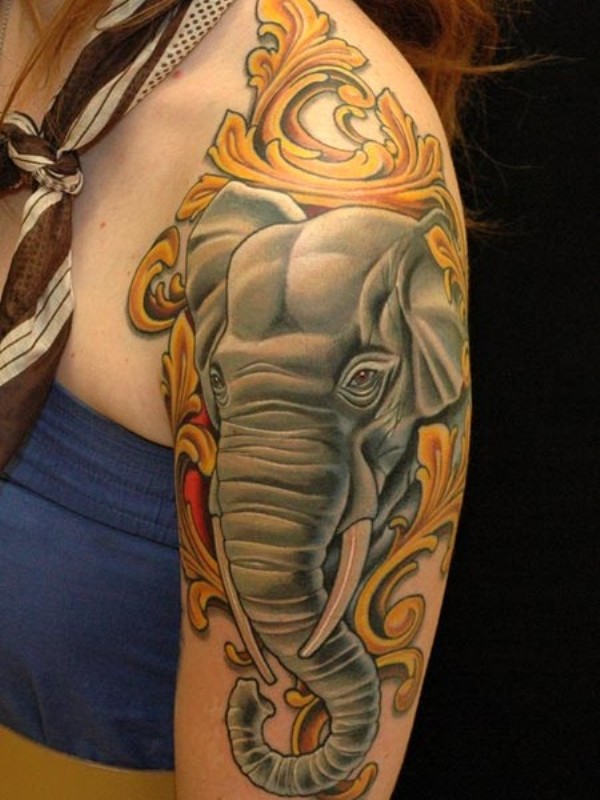 elephant-head-tattoo-designs